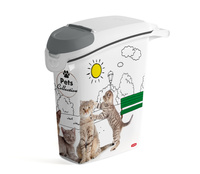 Curver PetLife Kattenvoer voorraadbus 10l