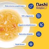 INABA Dashi Delights Zijdezachte Bouillon Kip met Tonijn &amp; Sint Jakobsschelp Recept 40g