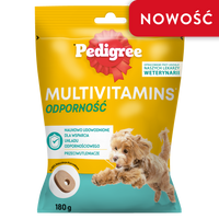 PEDIGREE Multivitaminen Immuniteit aanvullend diervoeder voor volwassen honden, kipsmaak 180 g