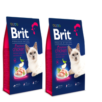 Brit Cat Premium By Nature Gesteriliseerd Kip 2x8kg