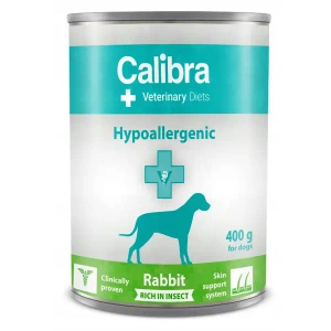 CALIBRA Veterinaire Diëten Hond Hypoallergeen Insect & Konijn 400g