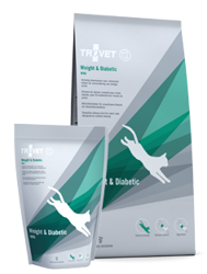 TROVET WRD Weight & Diabetic voor katten 3kg