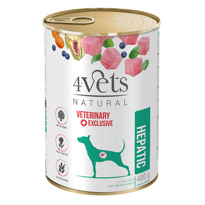 Dolina Noteci 4Vets Hepatic voor Honden 400g