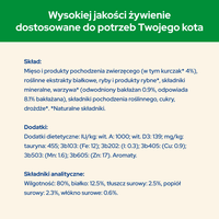 CAT CHOW Gesteriliseerd Kattenvoer met Kip en Aubergine in Saus 85g - 20 SIZEN + 6 GRATIS !!!