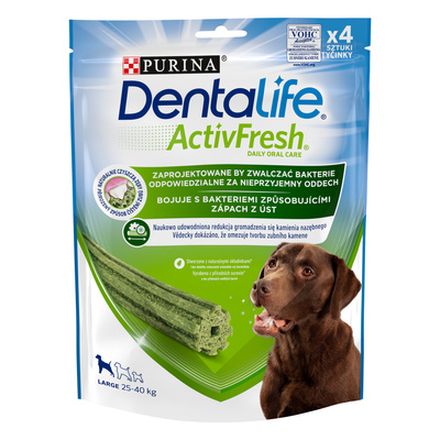 Purina Dentalife Activefresh Large 142g+142g GRATIS