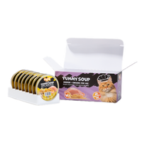 UNIQ PETS Natvoer ROYAL CHICKEN kip en ginseng bouillon 30 g x 8 st
