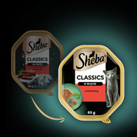 Sheba Classics met rundvlees 85g