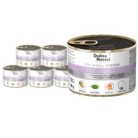 Dolina Noteci Premium voor kleine honden met Konijn, Bonen en Rijst 12x185g