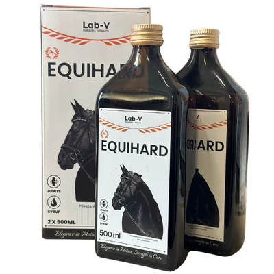 Lab-v Equihard - Uitgebreide formule voor gezonde gewrichten voor paarden en pony's 2x500 ml