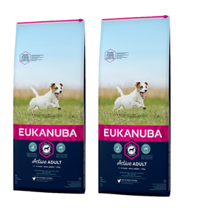 Eukanuba Adult Small Breed Chicken 2x15kg