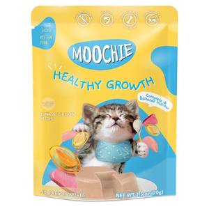MOOCHIE KITTEN Gezonde Groei Tonijn & Kip 70g