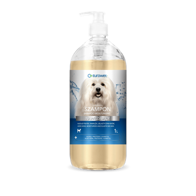 Eurowet vochtinbrengende shampoo voor honden 1l 