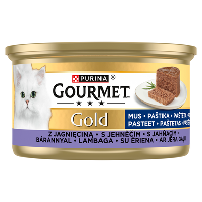 Purina Gourmet Gold mousse met lam 85g