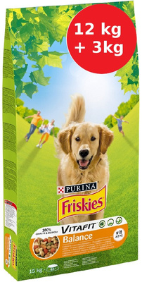PURINA Friskies Balance Kip met Groenten 15 kg 
