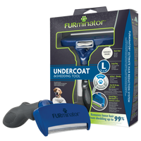 FURMINATOR Tool voor het uitkammen van losse ondervacht voor kortharige grote honden