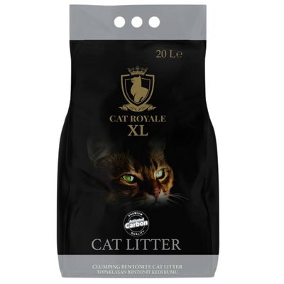 Cat Royale actieve koolstof bentoniet strooisel 20L