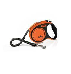 Flexi Leash Original Xtreme M Band 5m tot 35kg Oranje