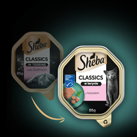 Sheba Classics met zalm 85g