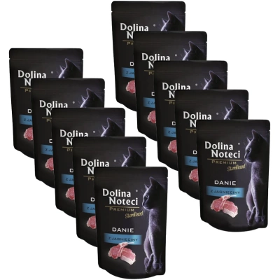 Dolina Noteci Premium Gesteriliseerde Lamsschotel 10x85 g