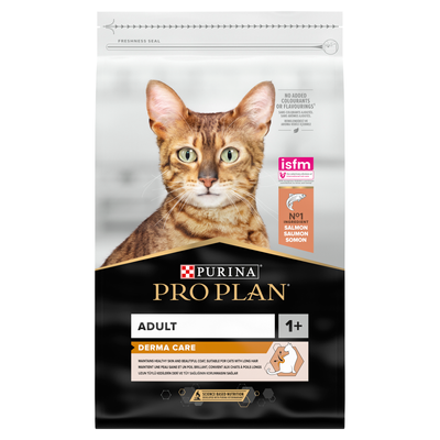PRO PLAN Adult Derma Care Zalmrijk Droog Kattenvoer 10kg