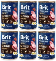 Brit Premium By Nature Kalkoen met Lever 6x400g
