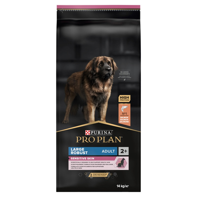 Purina Pro Plan Large Adult Robust Optiderma Zalm met Rijst 14kg