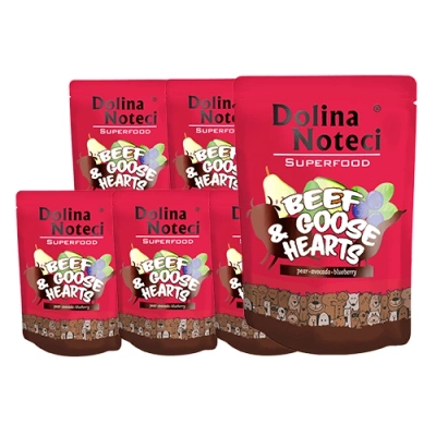 Dolina Noteci Supervoeding Rundvlees met Ganzenhartjes 10x300g