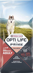Versele-Laga Opti Life Prime Adult Salmon Graanvrije voeding voor volwassen honden met zalm 12,5 kg