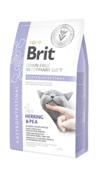 Brit Grain Free Veterinary Diet Katten Maag Darm Haring met Erwten 2kg