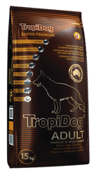Tropidog Super Premium Adult Medium & Large Breed Lamb & Rice 15kg