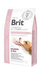 Brit Grain Free Veterinary Diet Hond Hypoallergenic Zalm met Erwten 2kg