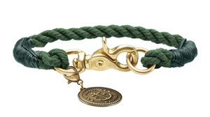 Hunter List Olijf Halsband S 40cm