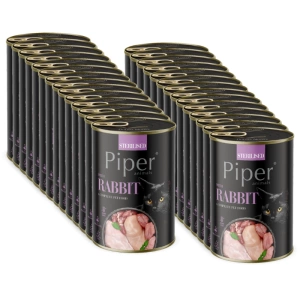 DOLINA NOTECI Piper voor gesteriliseerde katten met konijn 24x400g