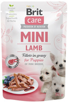Brit Care Mini Lamsvlees Filets In Jus Voor Puppy 85g