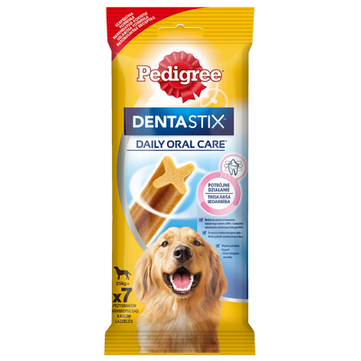 Pedigree DentaStix Dental Treats voor honden vanaf 4 maanden en meer dan 25kg 270g