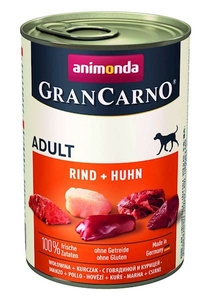 ANIMONDA GranCarno Adult Hondensmaak: Rund + Kip 400g