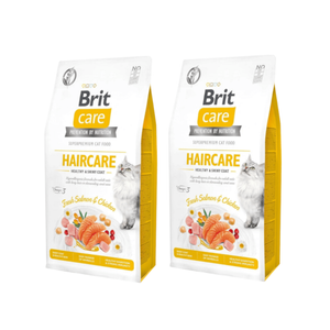 Brit Care Cat Grain-Free Haircare Gezonde & Glanzende Vacht 2x7kg