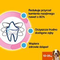 Pedigree DentaStix Dental Treats voor honden vanaf 4 maanden en meer dan 10-25kg 180g