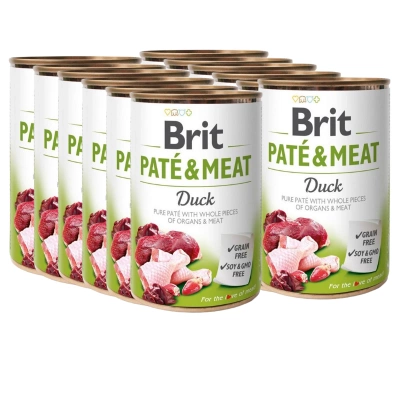 Brit Pate & Vlees met Eend 12x400g