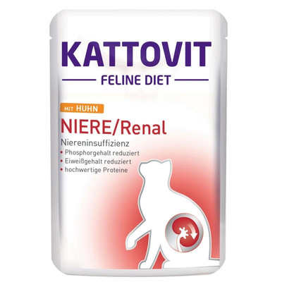 Kattovit Niere/Renal kip 85g zakje