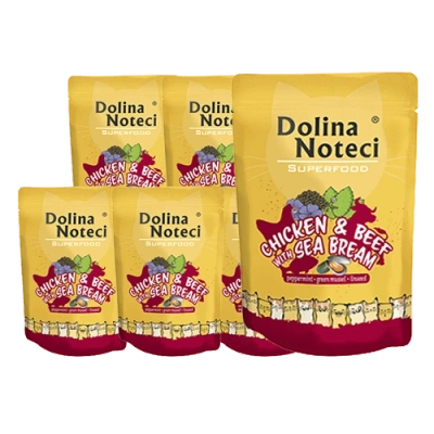Dolina Noteci Supervoeding Kip en Rundvlees met Couch 10x85g