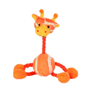 Trixie Tennisbal en Touw Huisdier 16cm