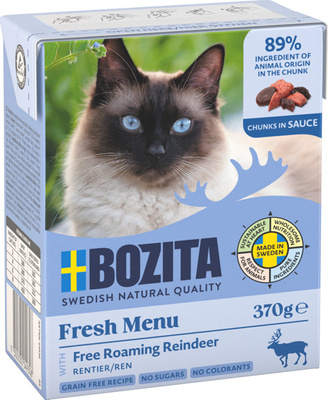 BOZITA Cat Rendier in Saus 370g