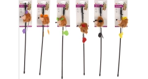 FLAMINGO-geluidstaaf met kattenkruid voor katten egel