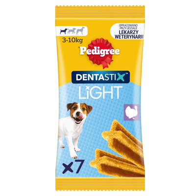 Pedigree Dentastix Light Dental Chews hondensnacks voor kleine rassen 7 stuks - 58g
