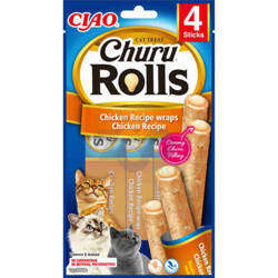 INABA Churu Rolls voor Katten - Kip 4x10g