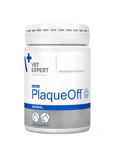 VET EXPERT PLAQUEOFF® ANIMAL tandverzorgingsproduct voor honden en katten 20g