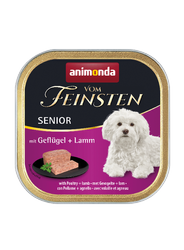 Animonda Hond Vom Feinsten Senior Gevogelte met Lam 150g