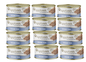 APPLAWS Ocean Fish In Broth Tin 12x156g