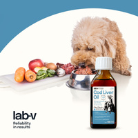 Lab-v Levertraan - 100% levertraan voor hond en kat 100 ml